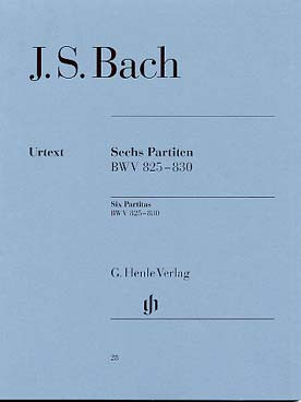 Bach J.s. 6 Partitas Piano