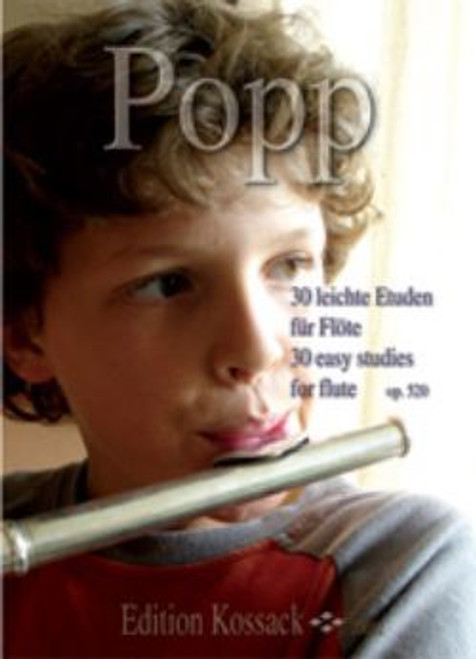 Popp W. 30 Leitche Etuden Flute