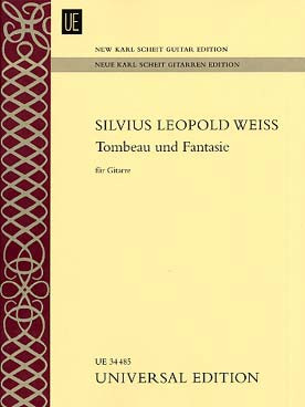 Weiss S.l. Tombeau et Fantaisie Guitare