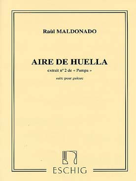 Maldonado R. Pampa Suite N°2 Aire de Huella Guitare