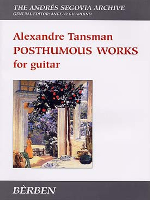 Tansman A. Posthumous Works Guitare Tansman A. Posthumous Works Guitare