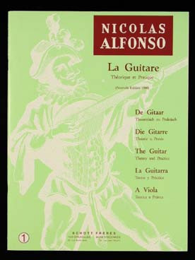 Alfonso N. Methode Vol 1 Guitare