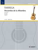 Tarrega F. Recuerdos de la Alhambra Guitare