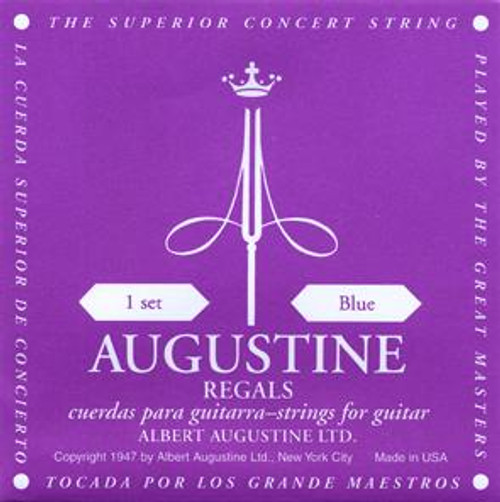 Jeu de Cordes Guitare Classique Augustine Regals Blue Jeu de Cordes Guitare Classique Augustine Regals Blue