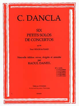 Dancla C. Petit Solo de Concerto OP 141 N°2 Violon