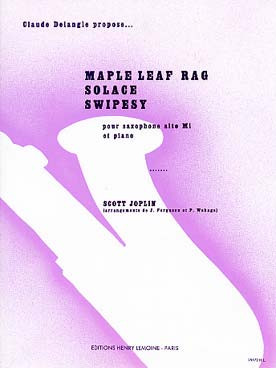 Joplin S. Maple Leaf Rag - Solace -SWIPESY Saxo Mib