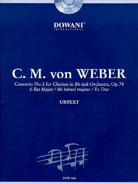Weber C.m. Concerto N°2 OP 74 Clarinette-1