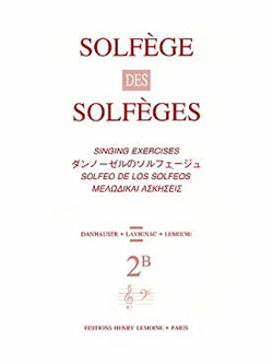 Solfege Des Solfeges Vol 2B Avec Piano