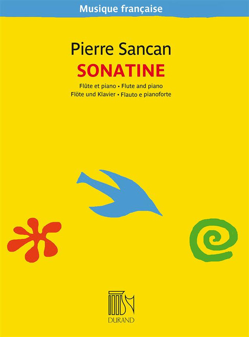 Sancan P. Sonatine Flute Sancan P. Sonatine Flute