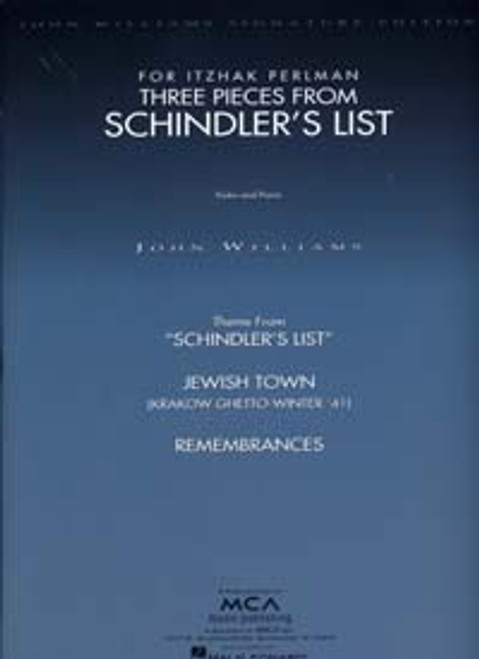Williams J. Schindler's List Violon Williams J. Schindler's List Violon