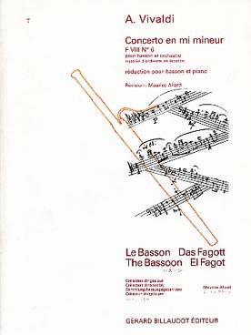 Vivaldi A. Concerto en MI Mineur Basson