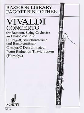 Vivaldi A. Concerto DO Majeur Basson