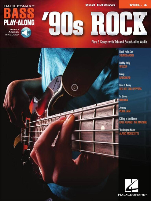 Bass PLAY-ALONG Vol 04 '90s Rock