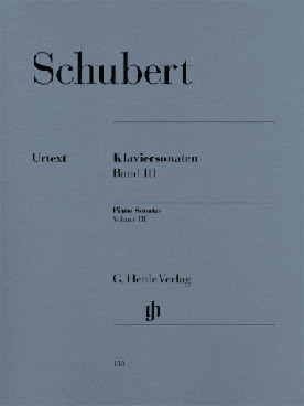 Schubert F. Sonates Vol 3 Piano