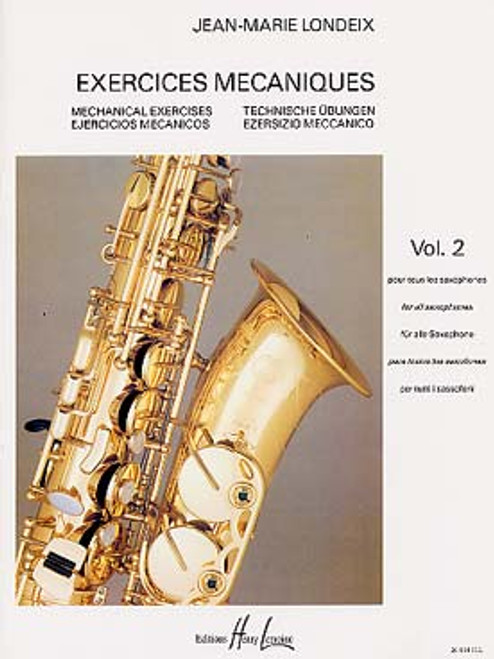Londeix J.m. Exercices Mecaniques Vol 2 Saxo