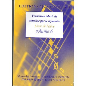 Fazzari Formation Musicale Par le Repertoire Vol 6