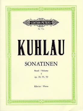 Kuhlau F. Sonatines OP 20 OP 55 OP 59 Piano