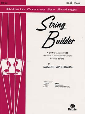 Applebaum String Builder Vol 3 Alto Eleve