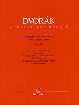 Dvorak A. Concerto OP 104 Violoncelle