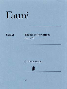 Faure G. Theme et Variations OP 73 Piano-1