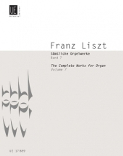 Liszt F. Complete Organ Works Vol 7 Orgue