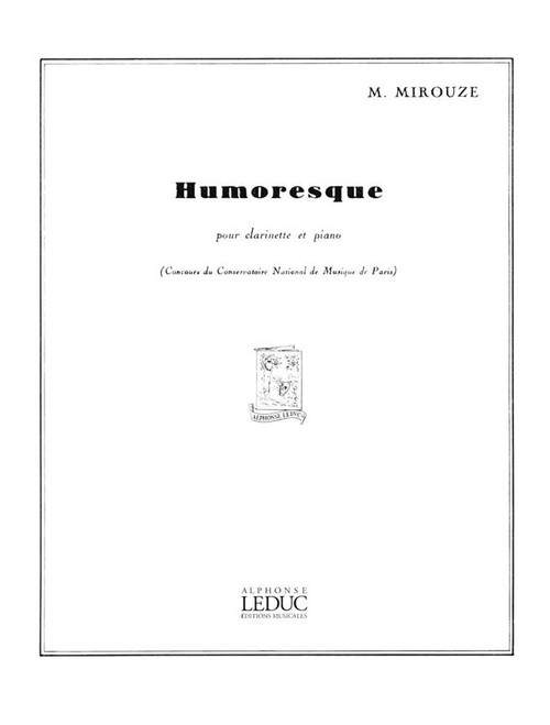 Mirouze M. Humoresque Clarinette