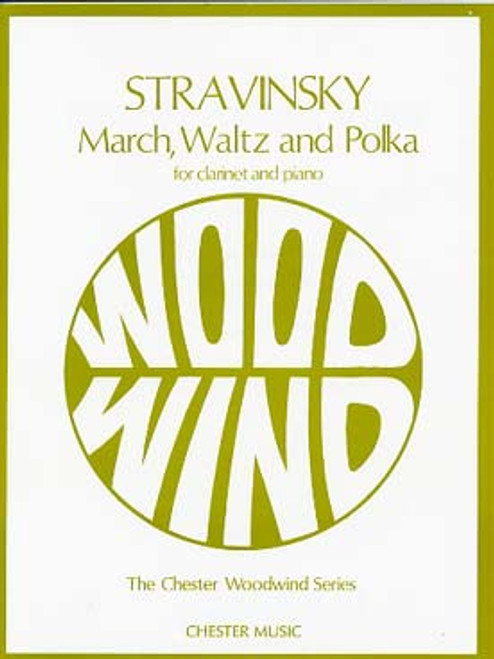 Stravinsky I. March, Waltz And Polka Clarinette