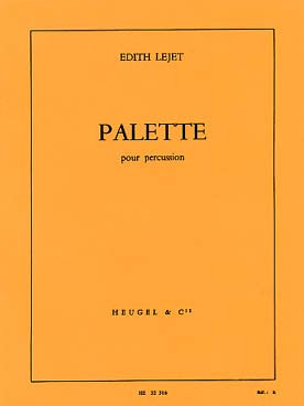 Lejet E. Palette Percussion