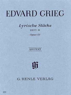 Grieg E. Pieces Lyriques Vol 3 OP 43 Piano-1