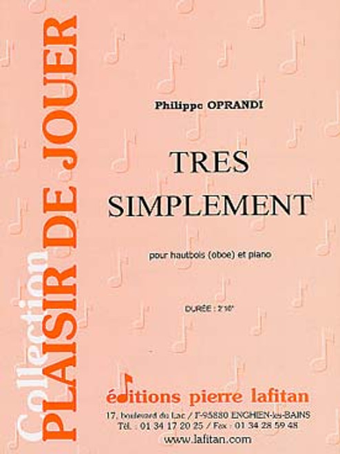 Oprandi P. Tres Simplement Hautbois