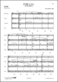 Lopez A. Cube 1-2-3... Cuivres