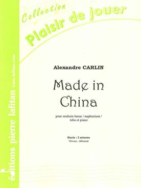 Carlin A. Made IN China Tuba