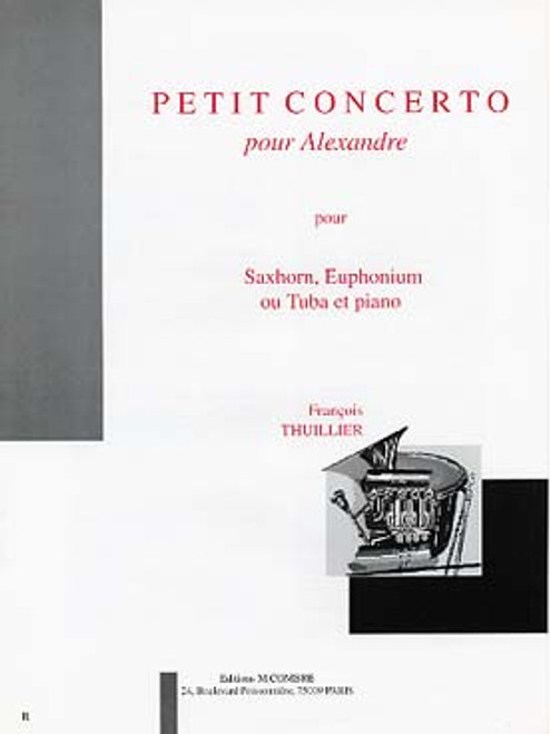 Thuillier F. Petit Concerto Pour Alexandre Tuba