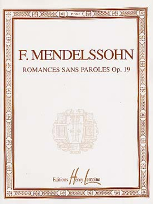 Mendelssohn F. Romances Sans Paroles Piano-3 Mendelssohn F. Romances Sans Paroles Piano-3
