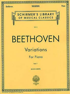 Beethoven L. Variations Vol 1 Piano