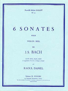 Bach J.s. Sonates et Partitas Violon-7