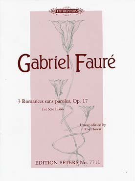 Faure G. Romances Sans Paroles Piano