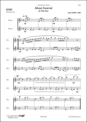 Lopez A. About Interval Flutes