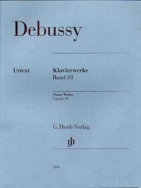 Debussy C. Oeuvres Vol 3 Piano