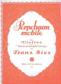 Ries F. Perpetuum Mobile Violon