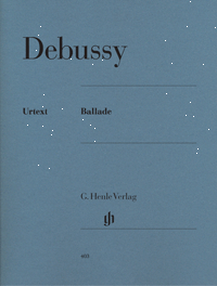 Debussy C. Ballade Piano