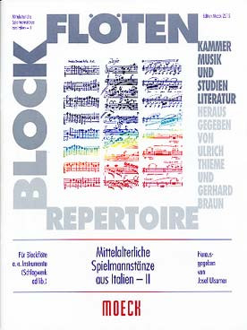 Caus Italien Vol 2 Flute A Bec