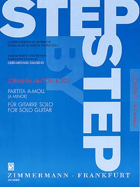 Logy J.a. Partita la Mineur Guitare