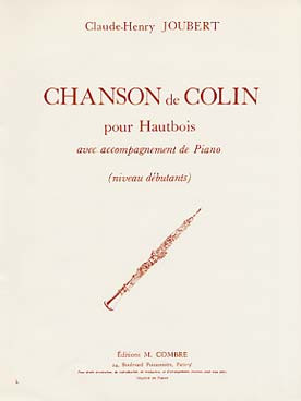 Joubert C.h. Chanson de Colin Hautbois