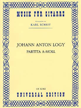 Logy J.a. Partita la Mineur Guitare-2