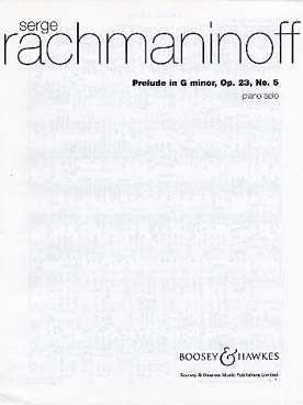 Rachmaninov S. Prelude  OP 23 N°5 Piano