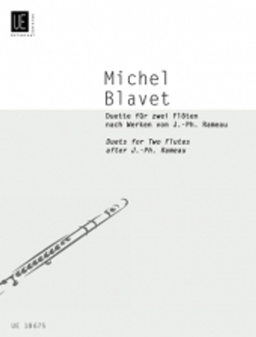 Blavet M. Duets ON The Works OF Rameau Flutes