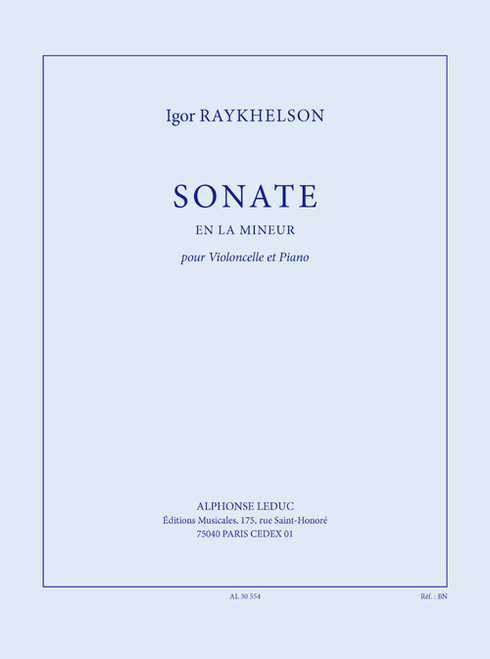 Raykhelson I. Sonate la Mineur Violoncelle