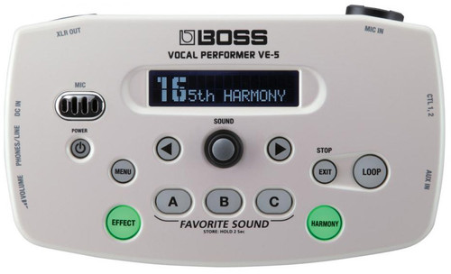 Boss VE-5-WH Vocal Performer