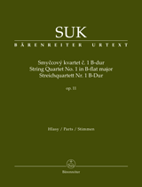 Suk J. String Quartet OP 11 N°1 B Dur